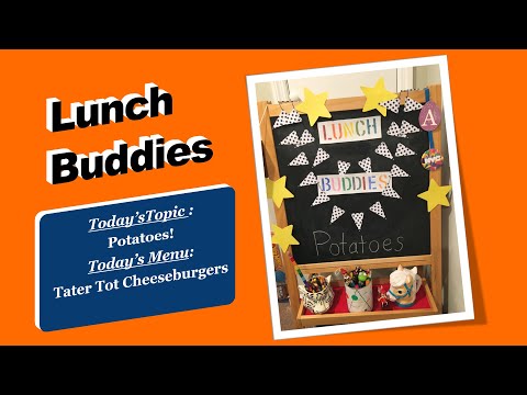 Lunch Buddies #8 - Tater Tot Cheeseburgers