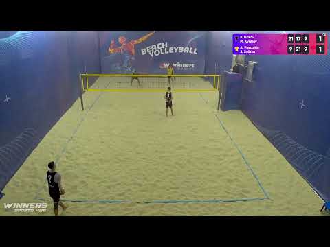 13:25 B.Isakov / M.Kyselov - A.Pasazhin / S.Zalizko | Winners Beach Volleyball