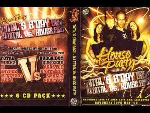 DJ Snypez - House Party Presents... Total's B'day Bash 2008 - Bassline / Niche / 4x4