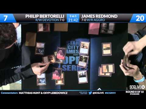 SCGINVI - Las Vegas - Standard Open - Round 8b - Philip Bertorelli vs James Redmond