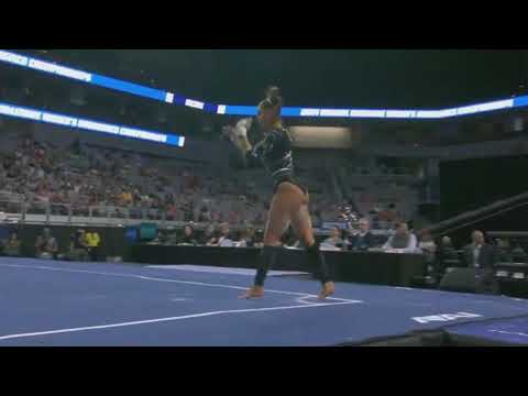 KJ Johnson 9.95 Floor National Championship Semifinals 4-18-24