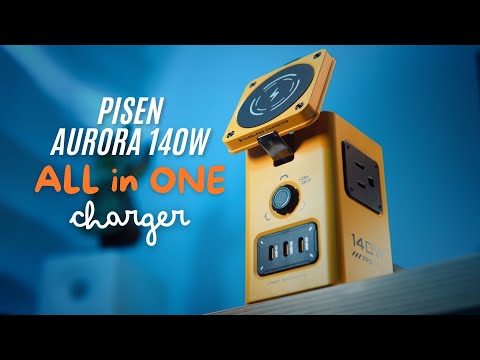 PISEN PRO Aurora - Trạm Sạc Đa Năng 140W