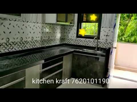 L Shape Modular Kitchen