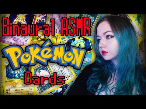 Binaural ASMR Pokemon Cards - First Experience
