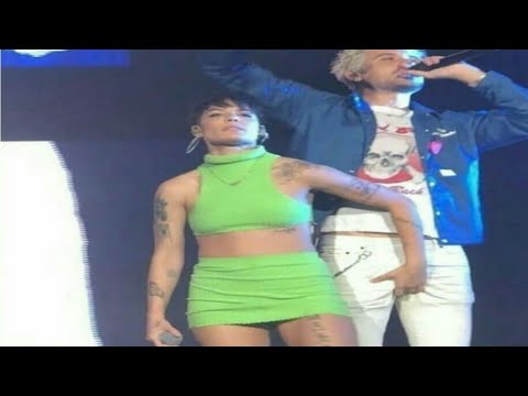 Halsey And G-Eazy Performing Him & I Live At Holmdel 31/08/2018 Live Concert