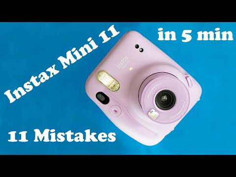 YouTube video about: Why is my instax mini 11 blinking orange light?