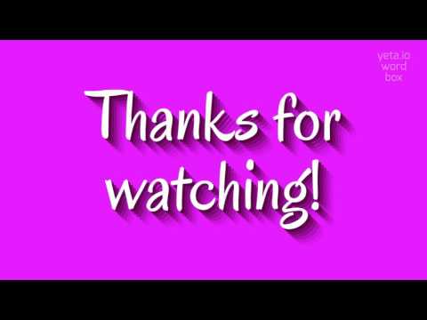 How to say "engobe"! (High Quality Voices)