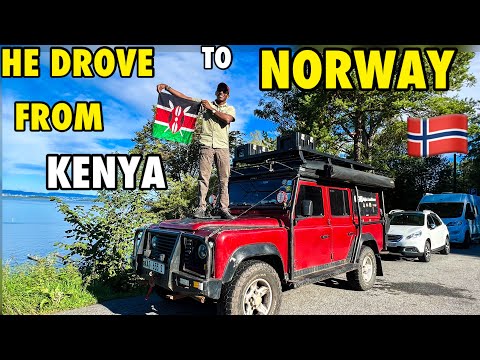 OMG! This African Man Drove From Kenya to Norway SHOCKED the World.