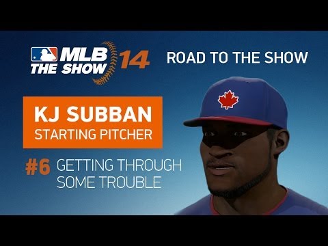MLB 14 The Show PS4 - KJ Subban Career - ep. 6 - GETTING THROUGH SOME TROUBLE