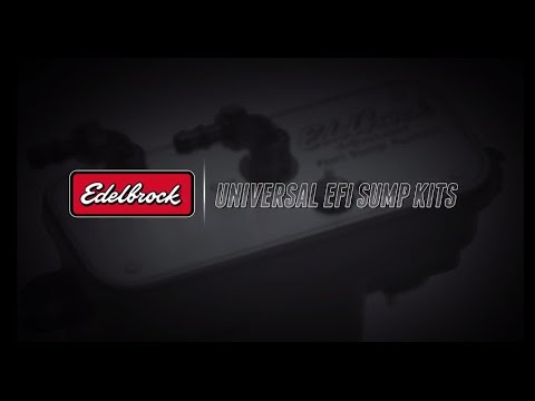 Edelbrock Universal Fuel Sump Kit