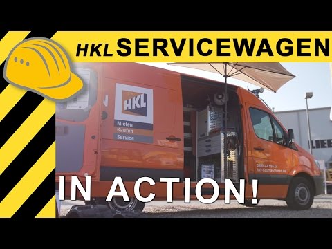 HKL Servicewagen im Einsatz - NordBau  -  4K UHD