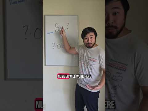 Why can't we divide by 0? (The difference between 1/0 and 0/0)