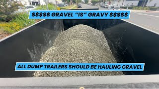 How I Make Money Delivering Gravel with My Dump Trailer