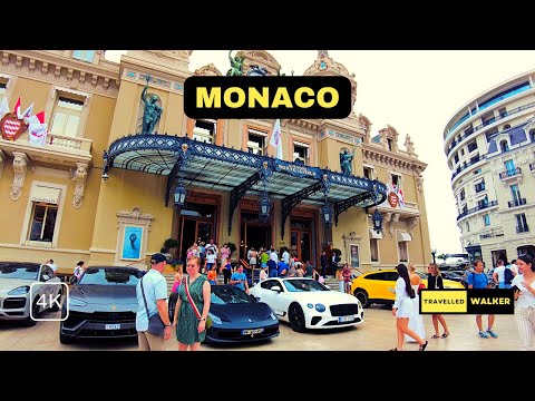 Monte Carlo, Monaco ???????? | Monaco Walking Tour 2024 | 4K, HDR | Monaco