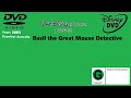 Opening And Closing To Basil The Great Mouse Detective WDHE DVD Australia 2003