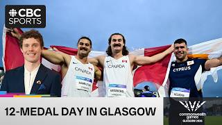 Canada claims 12-medals in across multiple events on day 4 at the Commonwealth Games
