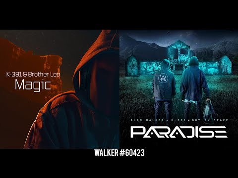 Magic x Paradise (Mashup) - K-391, Alan Walker, Brother Leo & Boy In Space