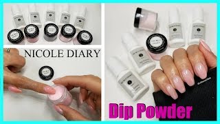 Nicole Diary Dip Powder Nail Kit || LaShenny21Nails