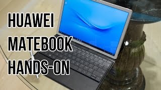 Huawei Mate Book hands-on: a Windows 10 2-in-1 device for business folks