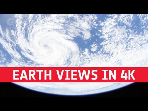 Earth views from space – 1 hour long in 4K!