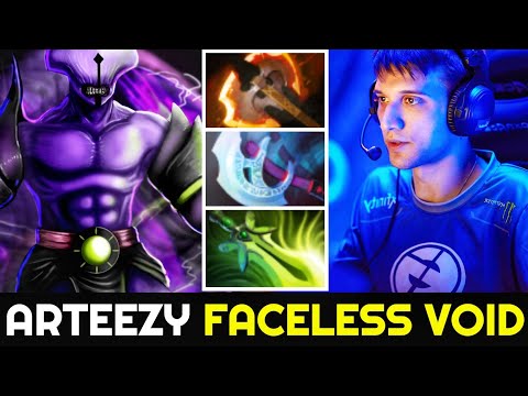 ARTEEZY Unkillable Faceless Void Carry the Game with Full Agility Build 7.26 Dota 2