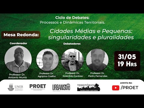 Cidades Médias e Pequenas: singularidades e pluralidades