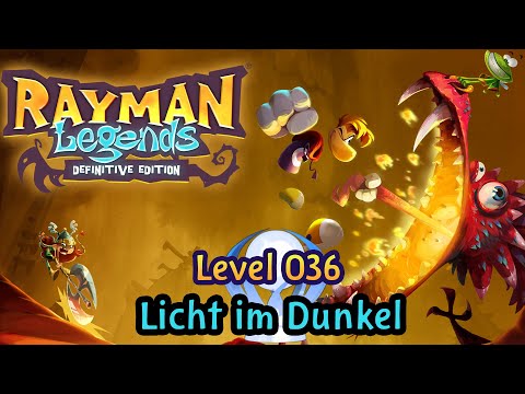 Rayman Legends 🏆 100% Walkthrough 🥇 Level 036 - Licht im Dunkel