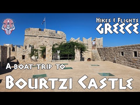 A boat trip to and a tour of Bourtzi Castle Nafplio, Greece