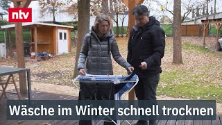 So trocknet Wäsche im Winter am schnellsten | ntv Service