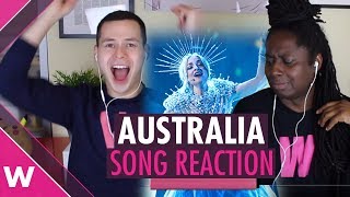 Australia Eurovision 2019 | Song reaction video | Kate Miller-Heidke &quot;Zero Gravity&quot;