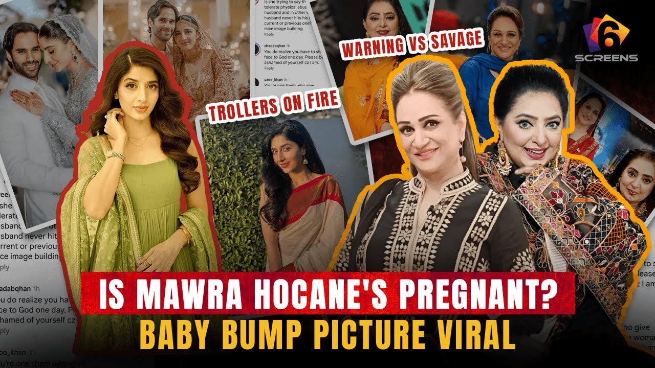Is Mawra Hocane Really Pregnant? Bushra Ansari vs Anum Debate Heats Up