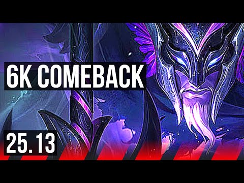 PANTHEON vs OLAF (TOP) | 10 solo kills, 6k comeback, 67k DMG, Legendary | KR Master | 25.13