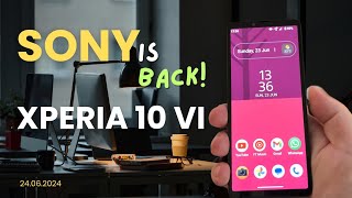 Sony Xperia 10 VI 8/128GB Black - відео 8