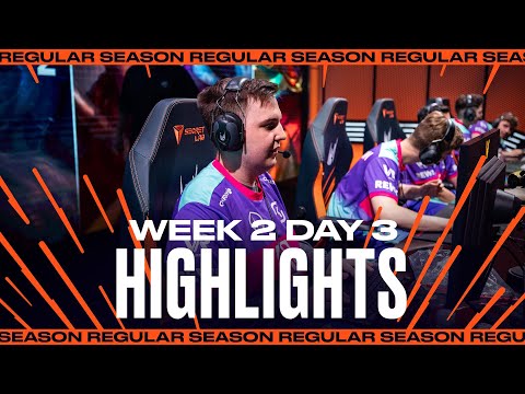 Full Day Highlights | W2 D3 | LEC Summer 2023