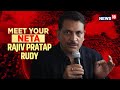 lok sabha elections 2024 meet your neta bjp s saran candidate rajiv pratap rudy n18v