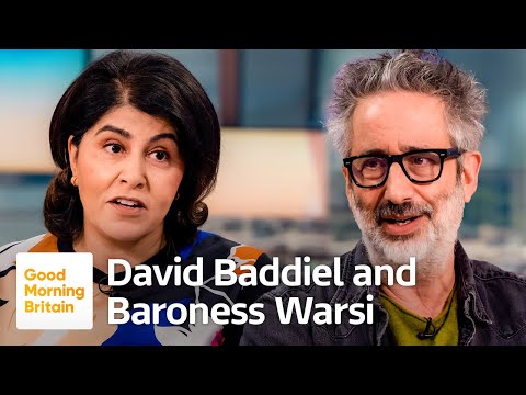 ‘A Muslim and a Jew Go There’ David Baddiel and Baroness Warsi Co-Host New Podcast