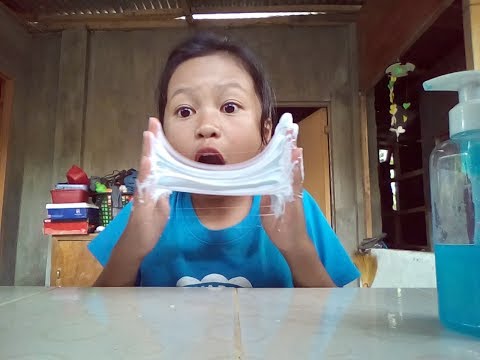 No bowl & No spoon slime challenge part 2