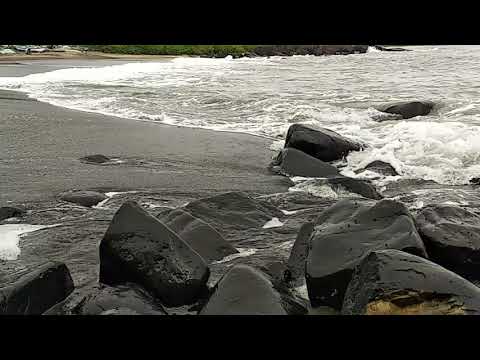 Teelamati black sand beach Karwar Karnataka