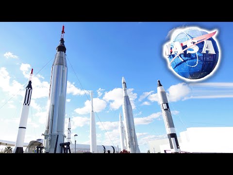 NASA Kennedy Space Center vlog thumbnail
