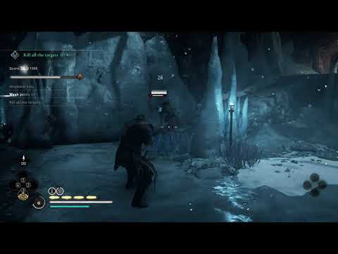 Odin Mine Hideout Wolf Mastery Challenge Gold Medal   Assassins' Creed Valhalla