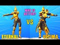 Eternal Knight vs Ultima Knight - Similar Fortnite Skins in Dance Battle