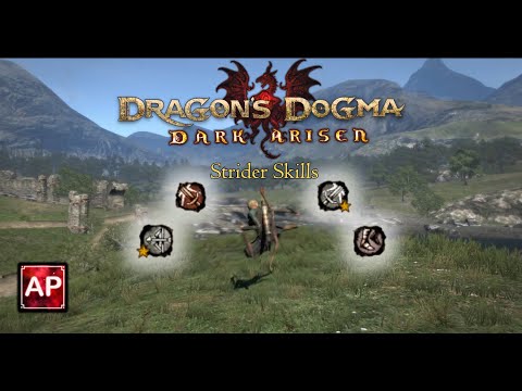 Dragon's Dogma: Dark Arisen - All Strider Skills (With Upgrades) | AbilityPreview