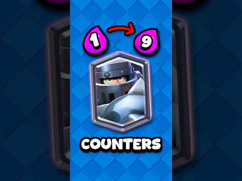 EASIEST MEGAKNIGHT Full Counters With Every Elixir!