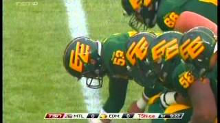Sean Whyte #6 P K Edmonton Eskimos 1November2015