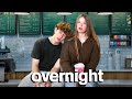 Overnight In STARBUCKS