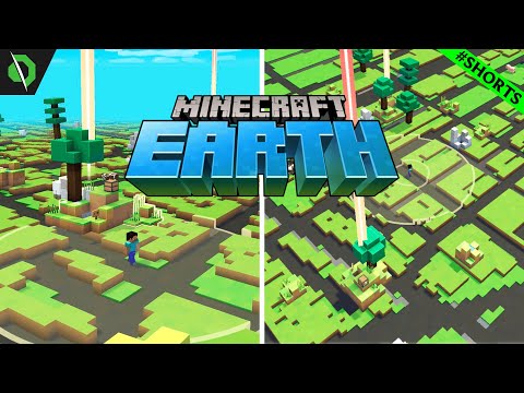 INCREDIBLE!  Do you know Minecraft Earth?  #SHORTS