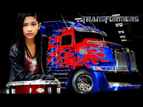 Transformers Soundtrack  - Drum Cover by Nur Amira Syahira