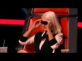 Christina Aguilera-The voice 5 + Funny moments ...