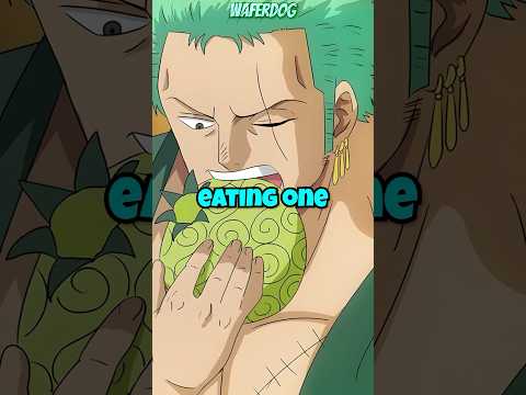 Zoro has devil fruit powers