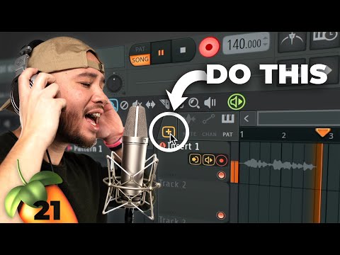 HOW TO RECORD VOCALS in FL Studio 21 in 4 Minutes! (super easy)